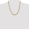 thumbnail image 6 of Auriga Fine Jewelry 14K Yellow Gold 5.5 mm Solid Miami Cuban Link Chain Necklace for Men 22", 6 of 7