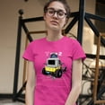 thumbnail image 3 of Tee Hunt T for 2 T-Shirt Ford Model T Hot Rod American Muscle Licensed Women's T-Shirt Tee, Pink, 3X-Large, 3 of 5