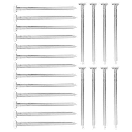 Raindrops  50 Pcs Masonry Nails Wall for Hanging Pictures Press Silver