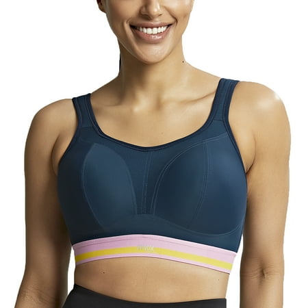 

Panache Non-Wire Sports Bra (7341) 34H Retro Navy