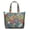 Artistic, variant on Bee Travel Duffel Bag, Honeybee Lover Cartoon Print Weekender Tote, Bumble Bee Pattern Lightweight Multipurpose Carry-on Bag for Women