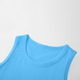 thumbnail image 3 of Cethrio Boys Cotton Outfit Sets, Sleeveless Sports 2 Piece Casual Tops and Shorts Set Blue Size 10-12, 3 of 7