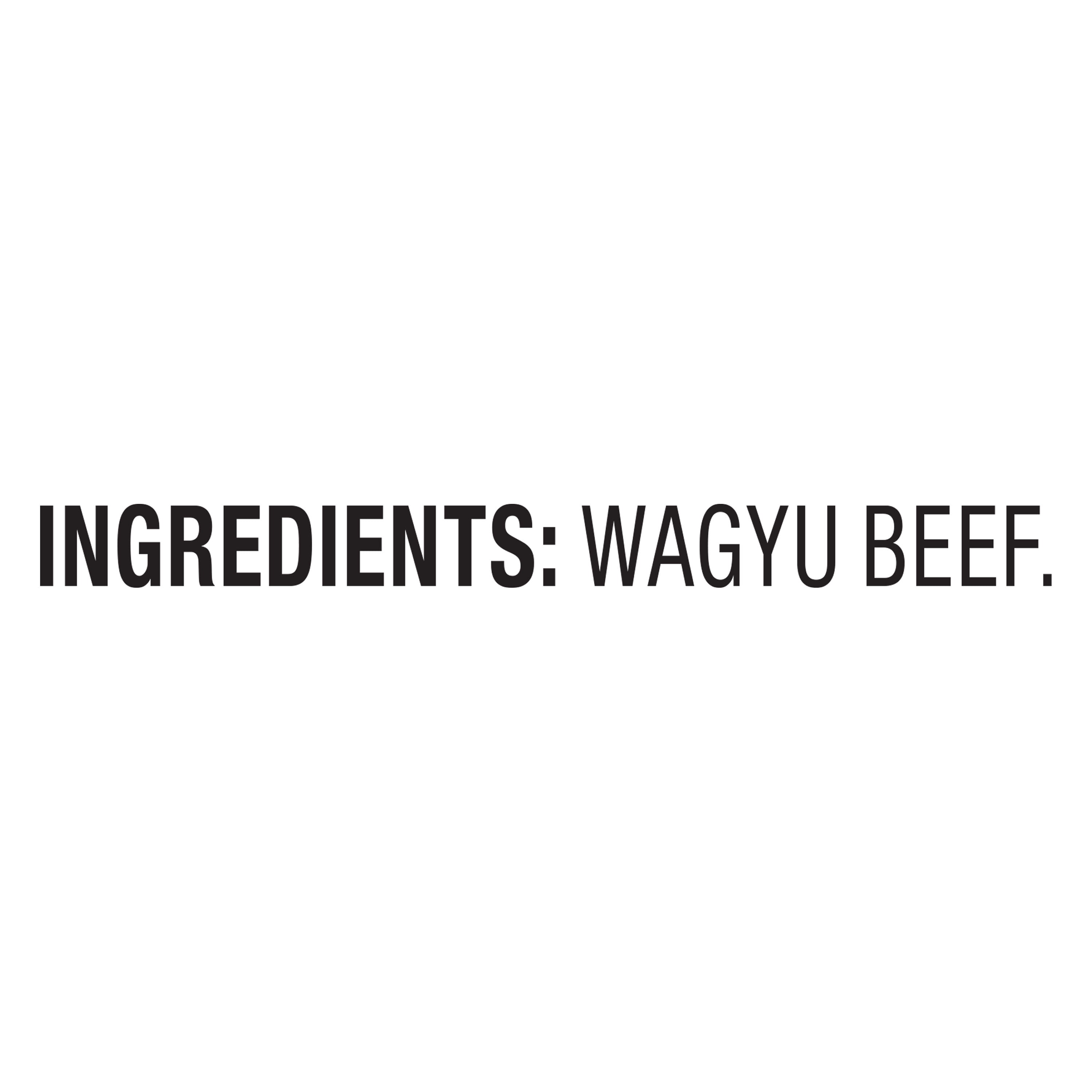 Marketside Wagyu Beef Burgers, 1 lb