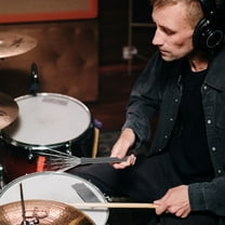 MEIBUTYUP 2Pcs Steel Wire Drum Brush Durable Rubber Handle for Drum Set Users