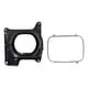 thumbnail image 1 of Base Para Faro D21 1994 A 2007 Nissan Izq Genérica ., 1 of 4