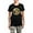With Gray Camo Pant, variant on CafePress - Pog Mo Boxer T Women's Dark Pajamas - Women's Short Sleeve Print T-Shirt and Pants Dark Cotton Pajama Set