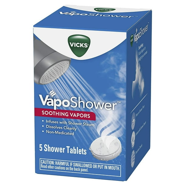 Vicks VapoShower, Shower Tablet, Shower Bomb, Aromatherapy Vapors