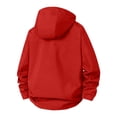 thumbnail image 3 of Guluxicc Men's Windbreaker Jackets with Pockets Drawstring Full Zipper Long Sleeve Hooded Jackets for Everyday Wear Fall Winter Casual Jackets, 3 of 8
