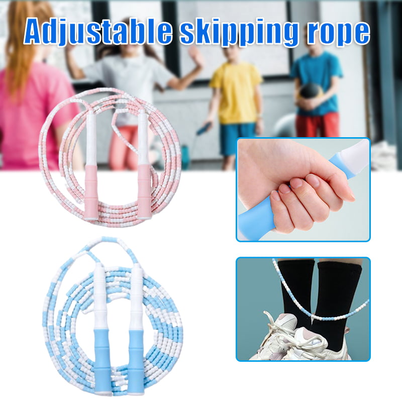 2 x New Children Kids Skipping Rope With Counter Jump Fitness Exercise Handle 