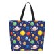 thumbnail image 1 of Balery Space Planet Bolsa Tote Estilo Estético con Cremalleras, Bolsa de Hombro, Bolsa de Compras Grande y Plegable, 1 of 8