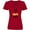 Red, variant on Inktastic Lab Life is Ruff Yellow Lab Women's V-Neck T-Shirt