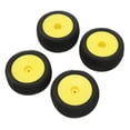 thumbnail image 2 of Neumlicos de Goma RC, Fortaleza de 4 piezas 4 piezas establece Amarillas RC Neumlicos RC Conducto Flexible para 1/10 Vehículos Fueres de la Carretera, 2 of 7