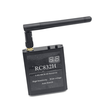 1 x RC832H 5.8G 48CH Video Receiver-black