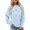 Light Blue [Womens Halloween Sweatshirts] [WenDA6070213], variant on Halloween Clothes for Women Funny Skeleton Graphic Sweatshirt Trendy Crew Neck Long Sleeve Halloween Sweaters for Women Womens Fall Fashion Outfits Grey, XXL