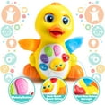 thumbnail image 4 of Joyfy Musical Toys for Toddlers 1 2 3 Year Old, Dancing Walking Duck Toy with Music & Lights, Learning Toy for Baby Kids, Christmas Easter Birthday Gifts, 4 of 10