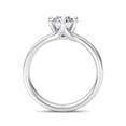 thumbnail image 2 of Meryn Jewel 14K White Gold Over 1.5 Ct Lab Created Diamond Engagement Ring - Elegant Round Cut Design - Remarkable Proposal Ring for Women - Thoughtful Gift for Anniversaries or Birthdays, 2 of 7