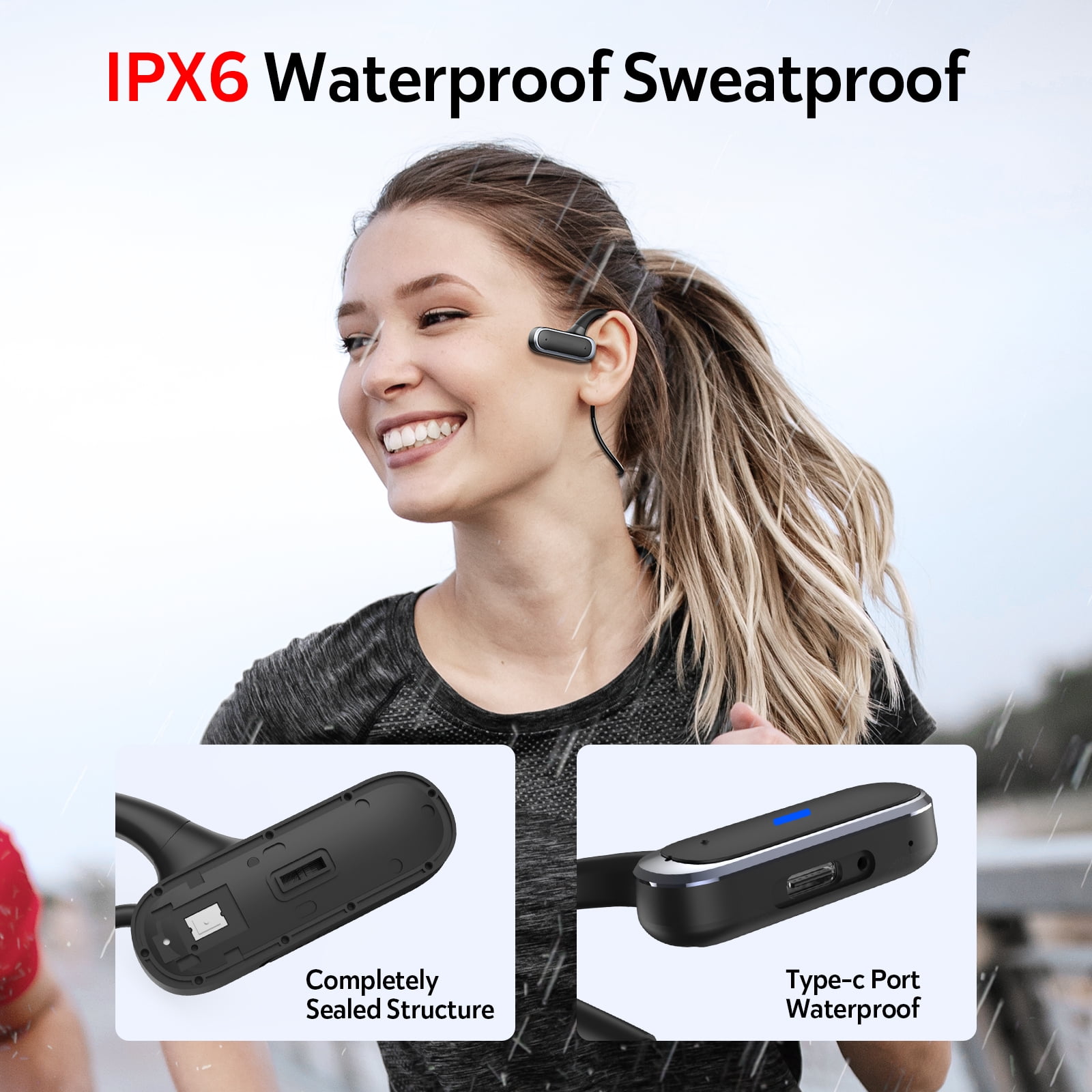 Buy OpenEar Headphones,Wireless Air Conduction Sports Bluetooth