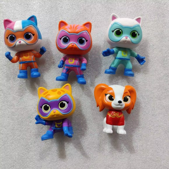 Hot-selling Super Kitty Team Superkitties Toy Doll Cat Cute Car Ornament Action Figures