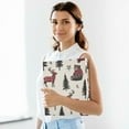 thumbnail image 6 of FORMRS 3 Ring Binder 1.5 inch with Pockets Set of 2 Clip Board 200 Sheets Capacity, Beige Christmas Plaid, 6 of 8