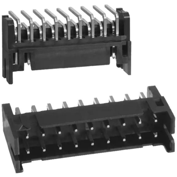 Pack of 2 DF11-18DP-2DS(24) Connector Header Through Hole, Right Angle 18 position 0.079 (2.00mm)