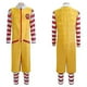 thumbnail image 3 of Ronald McDonald Clown Costume for Adults - Red & Yellow Fancy Dress for Halloween & Carnival Party Cosplay, 3 of 5