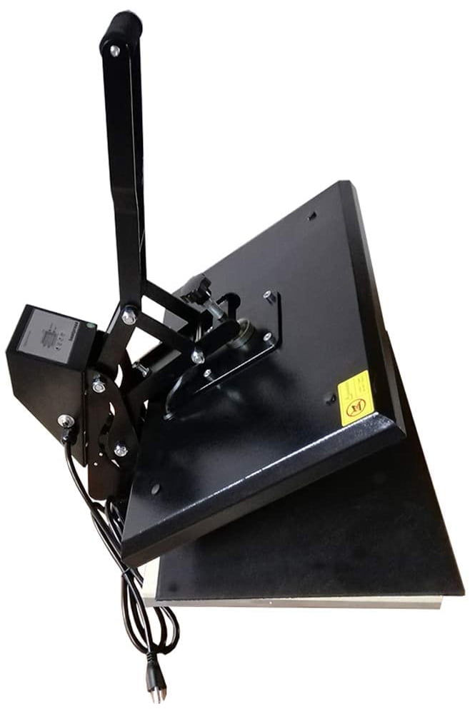 INTSUPERMAI Manual Sublimation Heat Press Machine 16x24 Inch Industrial Clamshell Flat Heat Press Machine