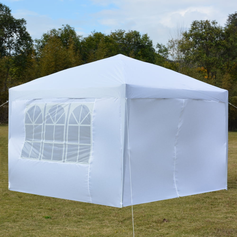 Aimee Lii 116"x116" Canopy Tent Heavy Duty Canopy, Outdoor Tent Canopy for Wedding Party Event Tent, White Aimee Lii 116"x116" Canopy Tent Heavy Duty Canopy, Outdoor Tent Canopy for Wedding Party Event Tent, White
