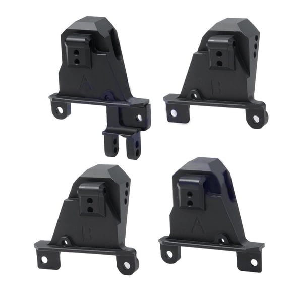 4* 1/10 RC Car Front & Rear Shock Tower Mount Model Car DIY for Traxxas (TRX4 324 1/10 RC)