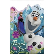 Disney Frozen Postcard Thank You Cards (8 Pack) - Party Supplies