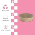 thumbnail image 5 of THE LICKER STORE Nelson 20.13" Modern Cardboard Round Bowl Cat Scratcher with Catnip, Oak Wood, CSR1010J, 5 of 6