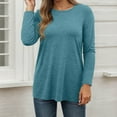 thumbnail image 2 of EDFBUYKRS Silk Button Down Shirts Satin Blouses for Women Casual Long Sleeve Shirt Business Work Tunic Tops Xxl, 2 of 6