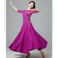 thumbnail image 3 of Ballroom Dance Dresses for Women. Middle sleeve. For tango, waltz, swing. Competition dress, 3 of 5