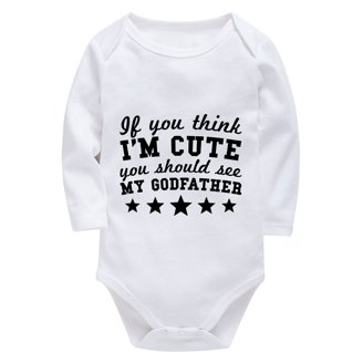 "Cute Now... Wait 'Til You See My Backhand" Baby Bodysuit - 100% Cotton Tennis Onesie For Infants