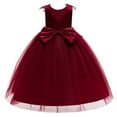 thumbnail image 3 of Robe Vintage Fleurie Dentelle Sans Manches Longueur Robe de Soirée de Mariage Robe de Danse, 3 of 7