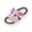 Purple, variant on Willtoo Cow House Slippers For Women Fluffy Cute Cozy House Slippers Indoor and Outdoor Non Slip Cartoon Animal Walking Shoes