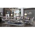 thumbnail image 3 of Acme Versailles Loveseat w/5 Pillows in Velvet & Antique Platinum, 3 of 3