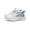 Light Blue, variant on XIMIN Women's Sports Shoes - Fly Knit Breathable Mesh Sneakers with Soft Sole, Casual Work Walking Shoes, Korean Style (Pink, 6)