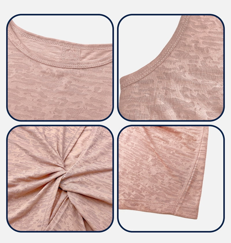 Sleeveless Quick-Drying Vest for Women, Sports Cover-Up, Running,Loose Large Size Yoga Clothes Pink M