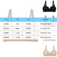 thumbnail image 2 of Aezemi Front Closure Bras for Women, Push up Padded No Underwire Bralette, Light Breathable Everyday Lingerie, 2 of 2