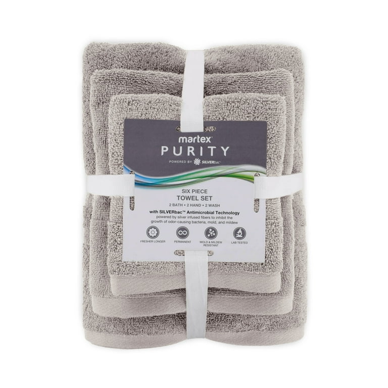 Silver infused washcloth sale