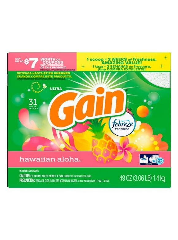 Gain Laundry Detergent in Laundry Detergents