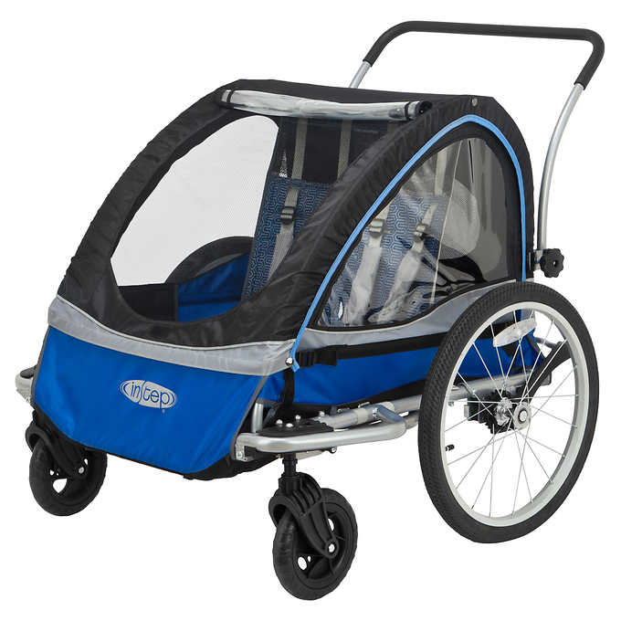 poussette double instep