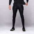 thumbnail image 5 of Breezora Mens Training Pants Football Girdle Padded Compression Leggings for Muscle Support Basketball Hockey and Athletics L Size Black, 5 of 8