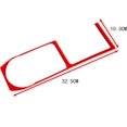 thumbnail image 2 of TINKI  Fit For Tacoma 2015 2016 2017 2018 2019 2020 2021 2022 2023 Soft Carbon Fiber Car Interior Accessory,Center Control Gear Shift Frame Sticker,Center Storage Box Frame Sticker, 2 of 14