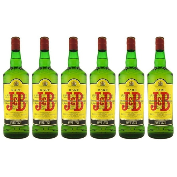 Pack de 6 Whisky J&B Blended Scotch 1 l J&B Blended Scotch