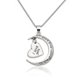 thumbnail image 1 of pendentif Lettre Fte Des Mrs Je T'aime Collier Maman Amour Lune (o), 1 of 5