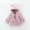 06Pink, variant on Hicidod Fleece Jacket Girls Autumn Winter Cute Hooded Furry Faux Fur Coat Warm Fashion Windproof Snowsuit Outwear