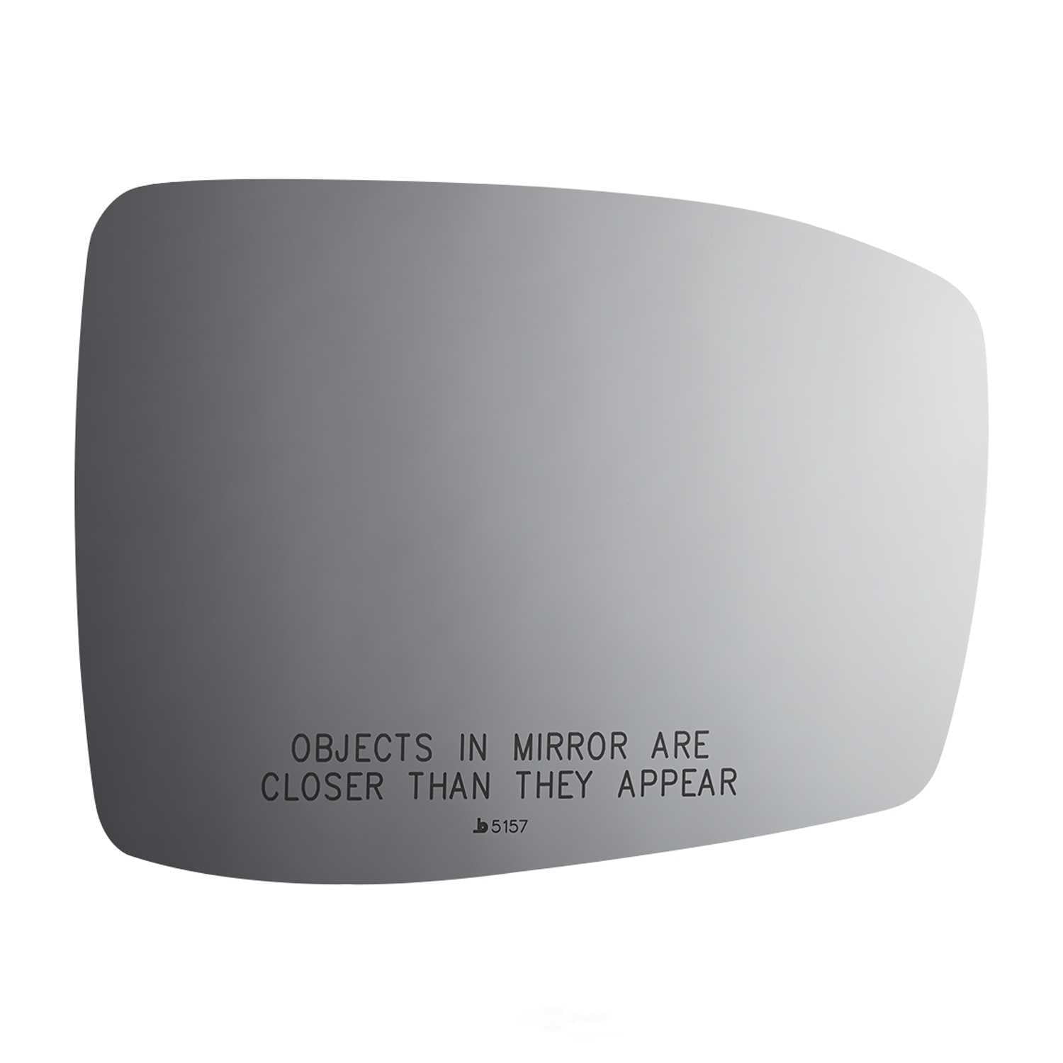 Burco Side View Mirror Replacement Glass - Clear Glass - 5157