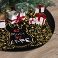 thumbnail image 3 of FMSHPON Music Concept Xmas Christmas Tree Skirt Stand Mat for Holiday Party Decoration Indoor Outdoor 36 inches, 3 of 3
