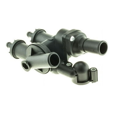Engine Coolant Thermostat Housing Assembly - Compatible with 2007 - 2017 Jeep Compass 2008 2009 2010 2011 2012 2013 2014 2015 2016